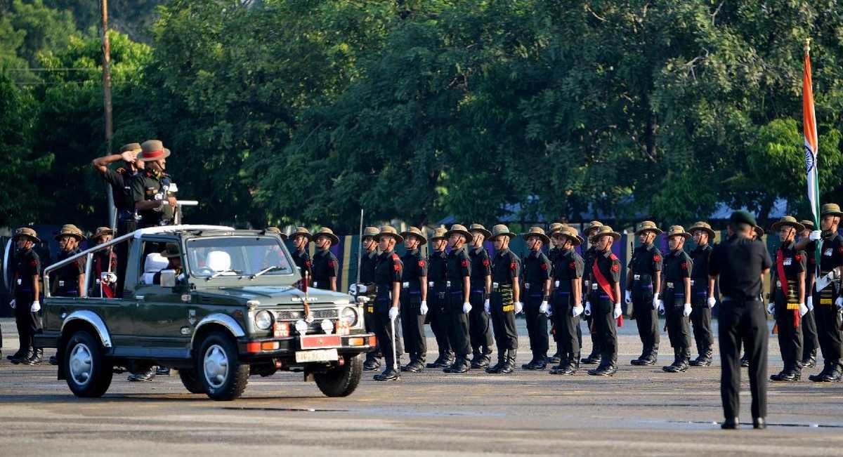 Gorkhas 94 recruits pledge to protect country in varanasi parade took place in cantonment 