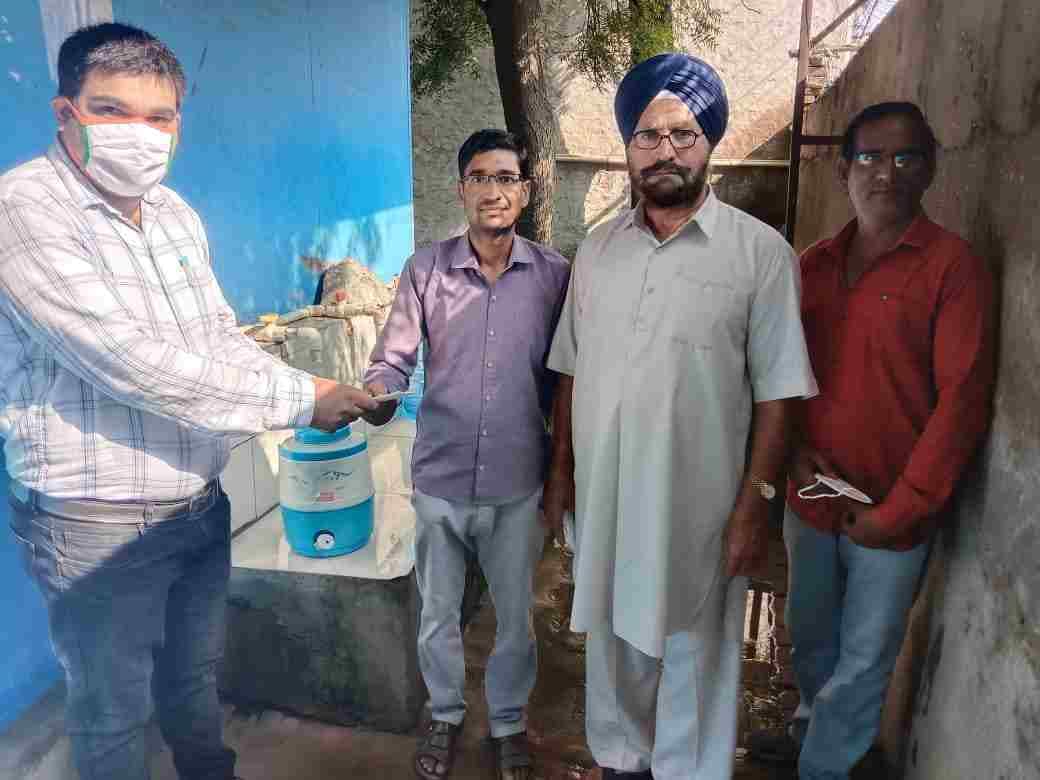 District Youth Officer visited I Pure Water Center