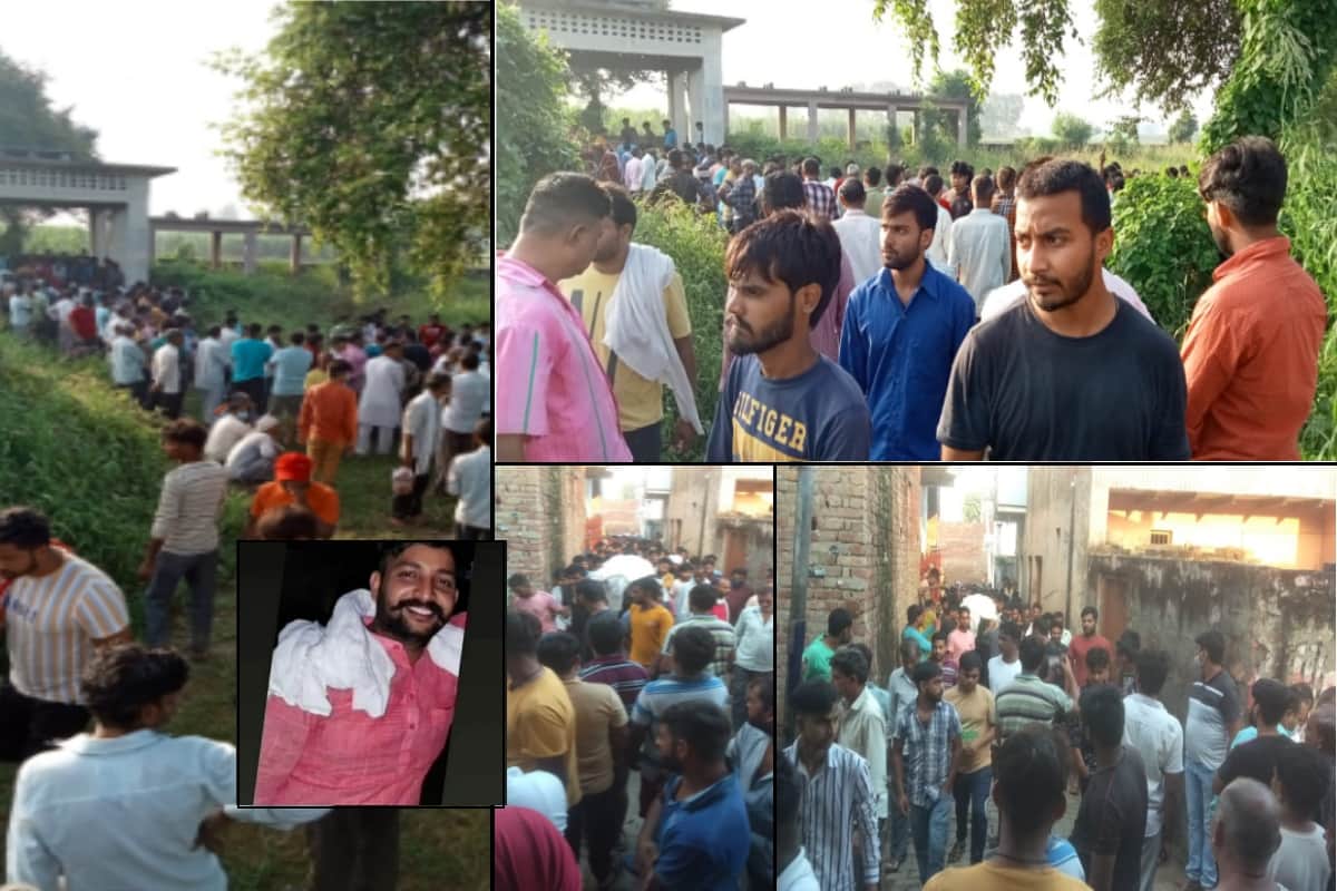 Gang war in rohini court:  dead body of Rahul Funeral in fafunda Meerut,police was seen careless