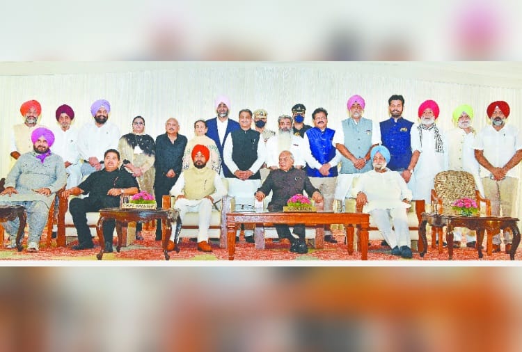 Portfolios allotted to Ministers in Charanjit Channi Government of Punjab