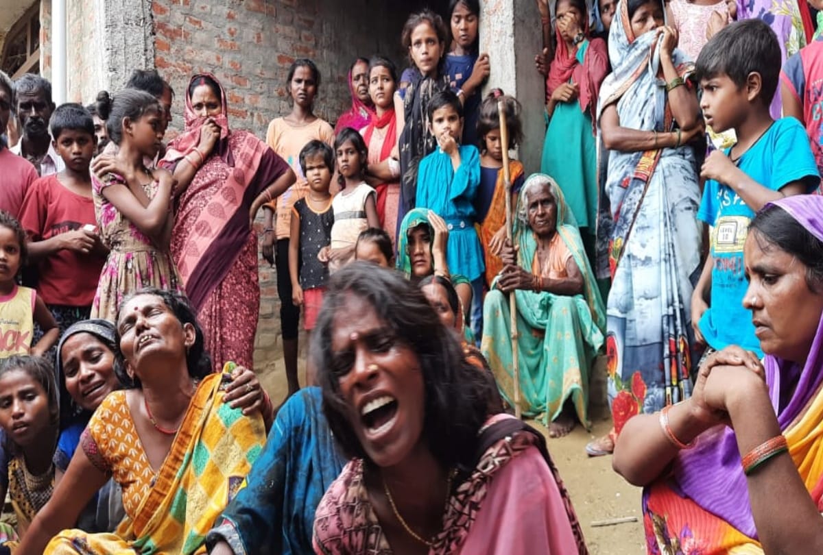 death of private lineman due to current in deoria