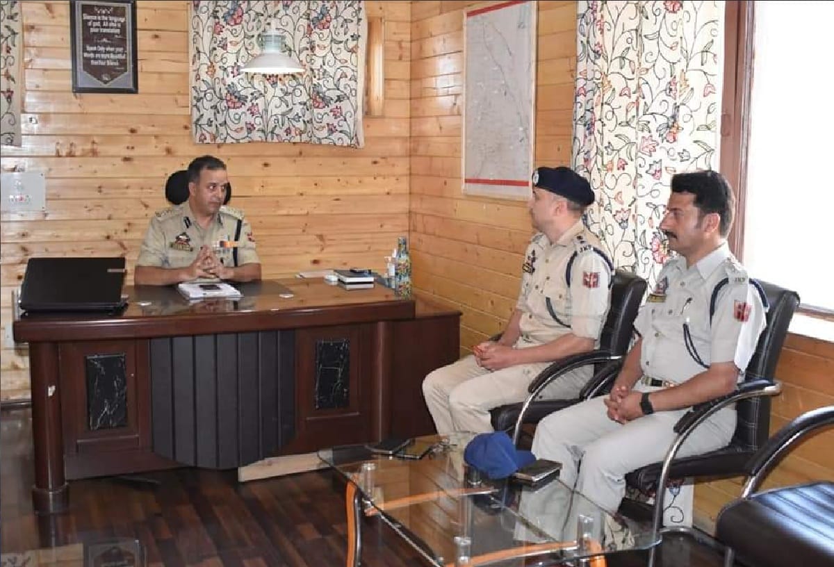SSP Ghulam Jilani Wani takes charge as SSP of Pulwama