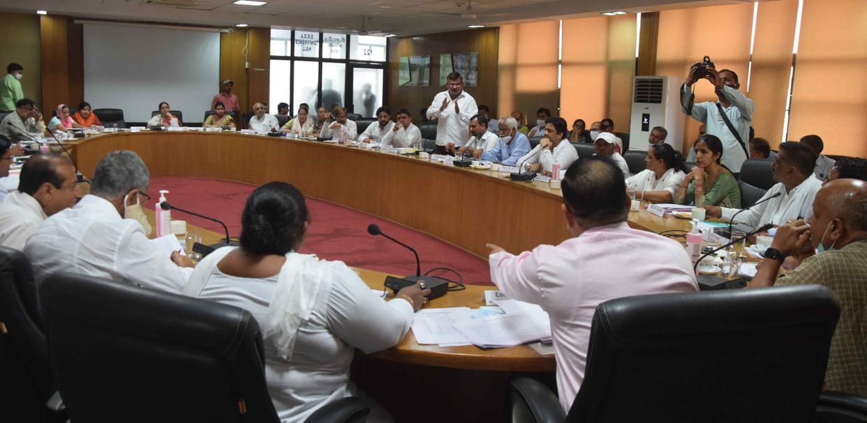 Councilors boycotted the meeting of the house held after six months