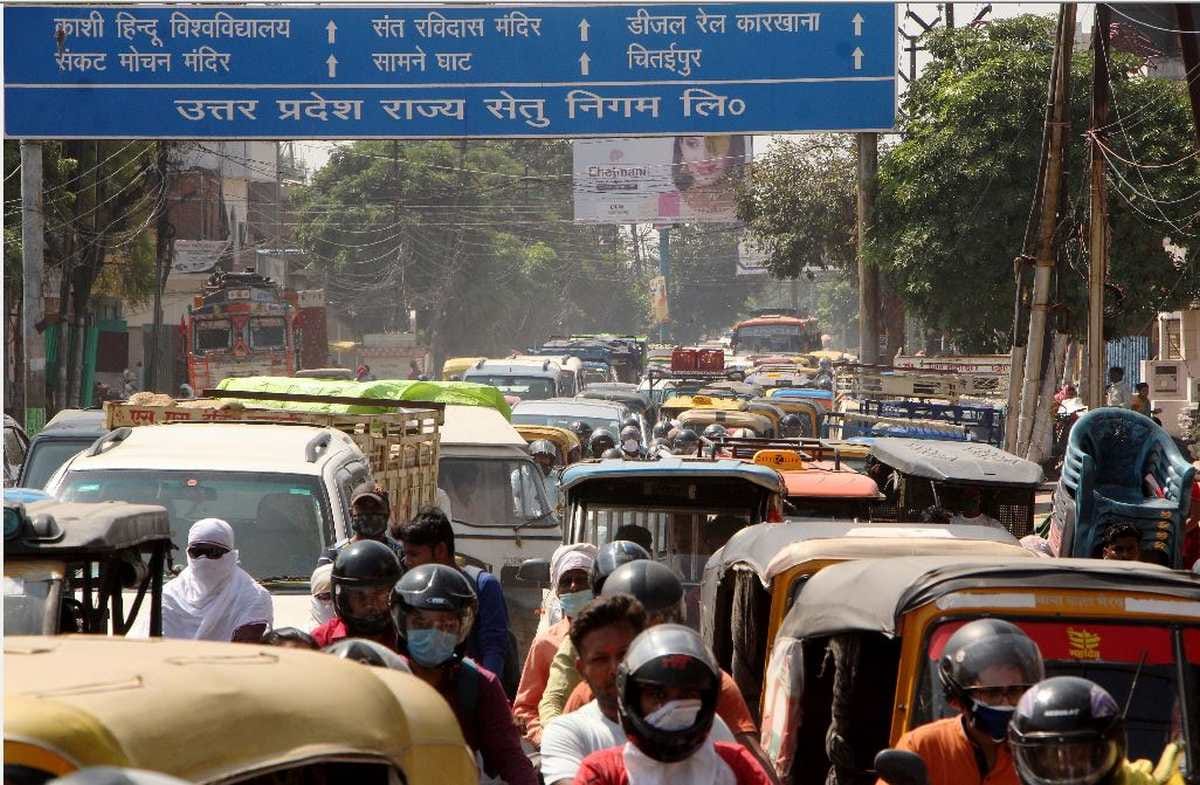 Additional CP trapped in jam in varanasi