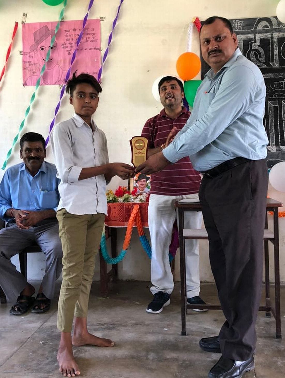 Celebration in Bazpur.