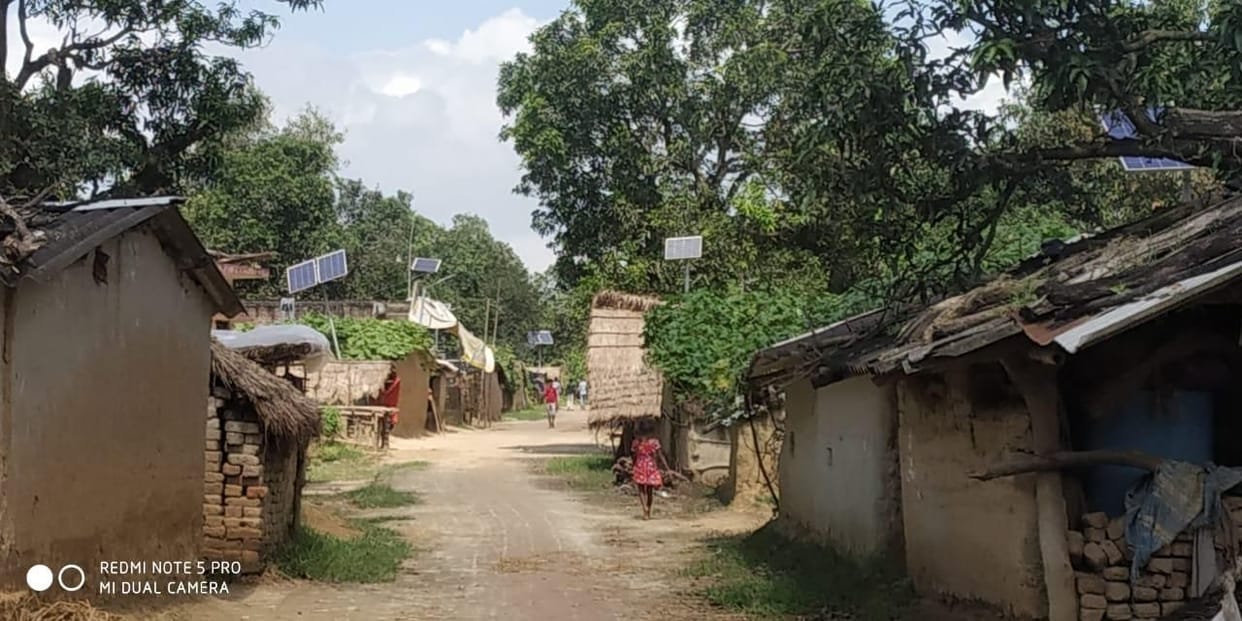More than 2800 Vantangia residents living in huts