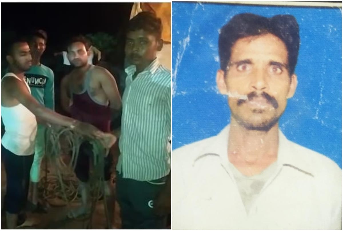 father dies by drowning while saving son from pond in agra