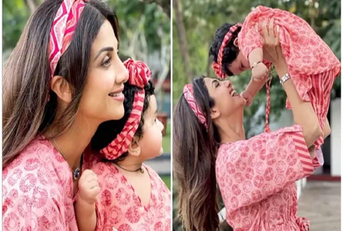 Shilpa Shetty is ‘twinning and winning’ in loungewear with daughter Samisha