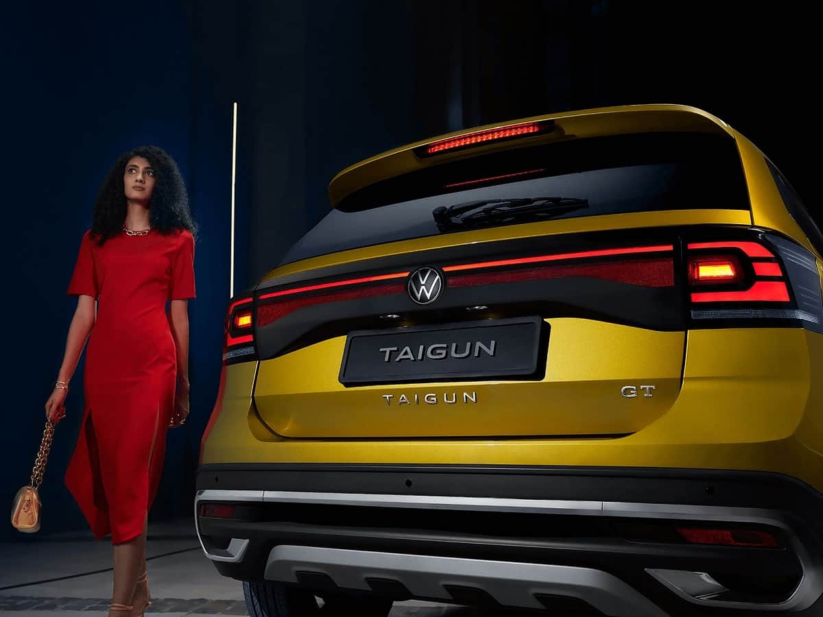 Kia Seltos, Hyundai Creta and Skoda Kushaq rival Mid size compact Volkswagen Taigun Top features