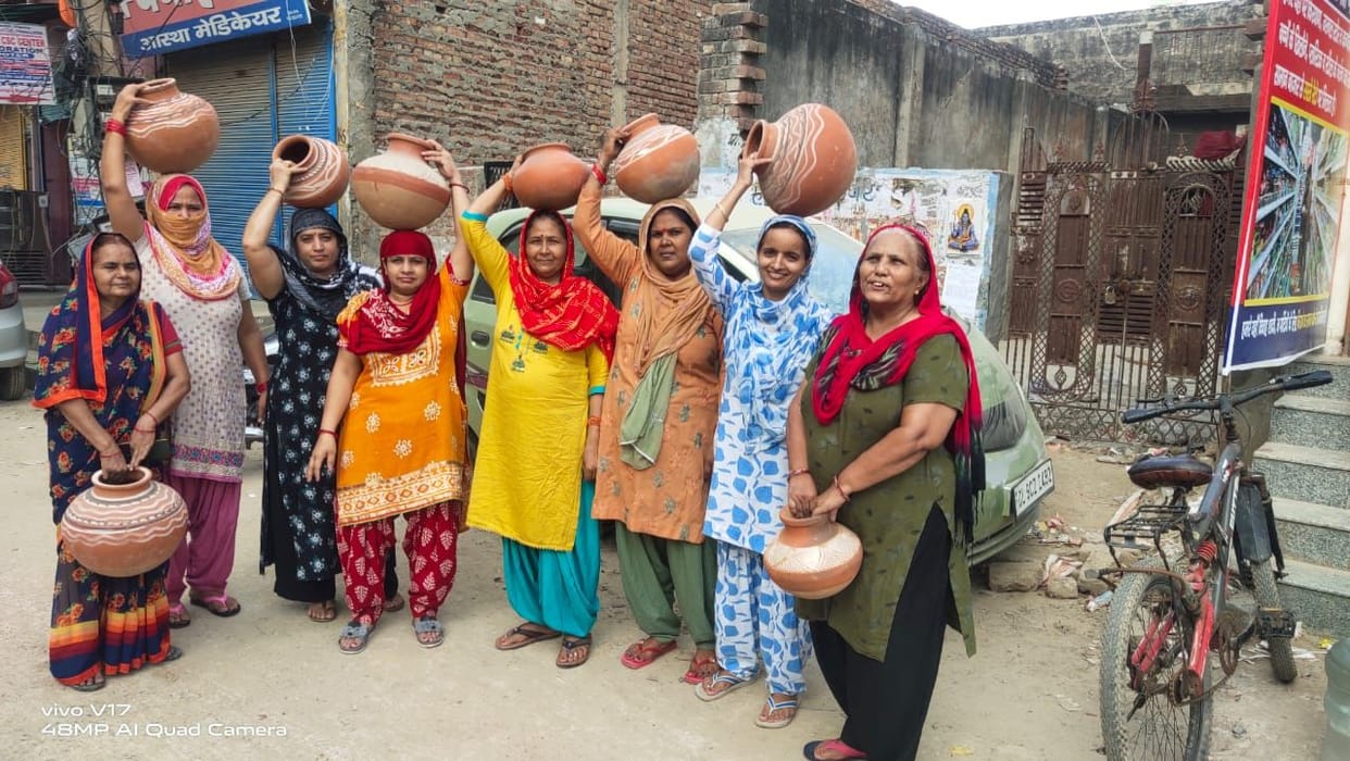 Water problem in Ward-15 for 20 days, women demonstrated