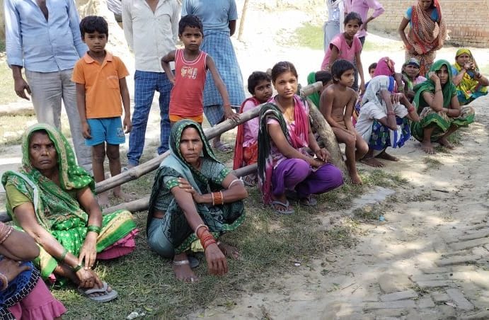 under suspicious condition old aged couple dead,  dead bodies  were  lying  on different  cot