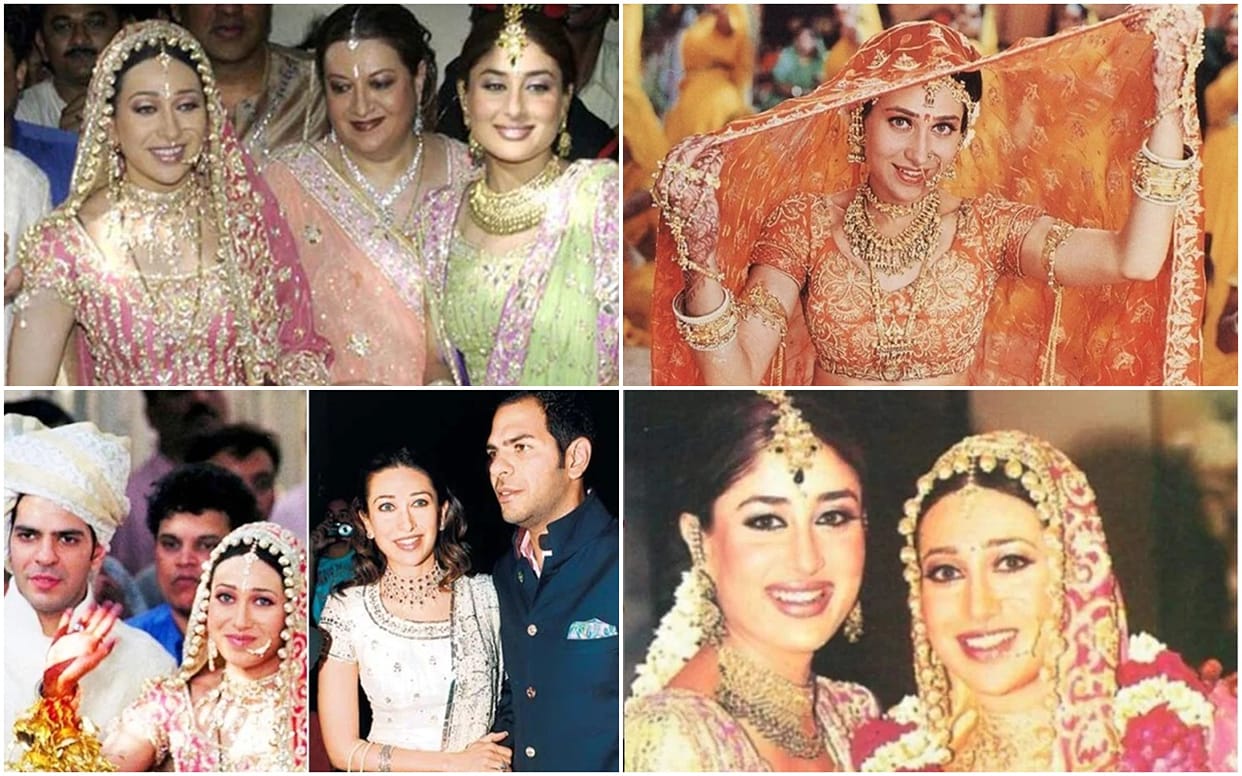 Karisma Kapoor and Sanjay Kapur wedding pictures and divorce
