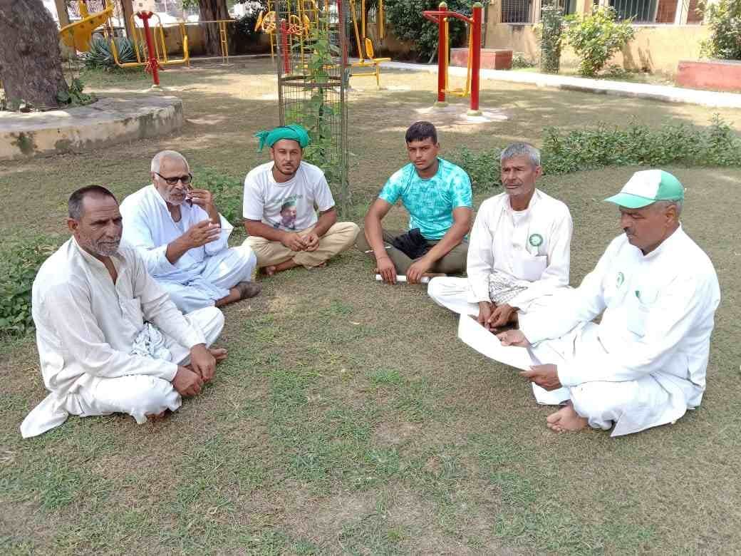 farmer leeder wantes msp rate for difrrenet  comodity