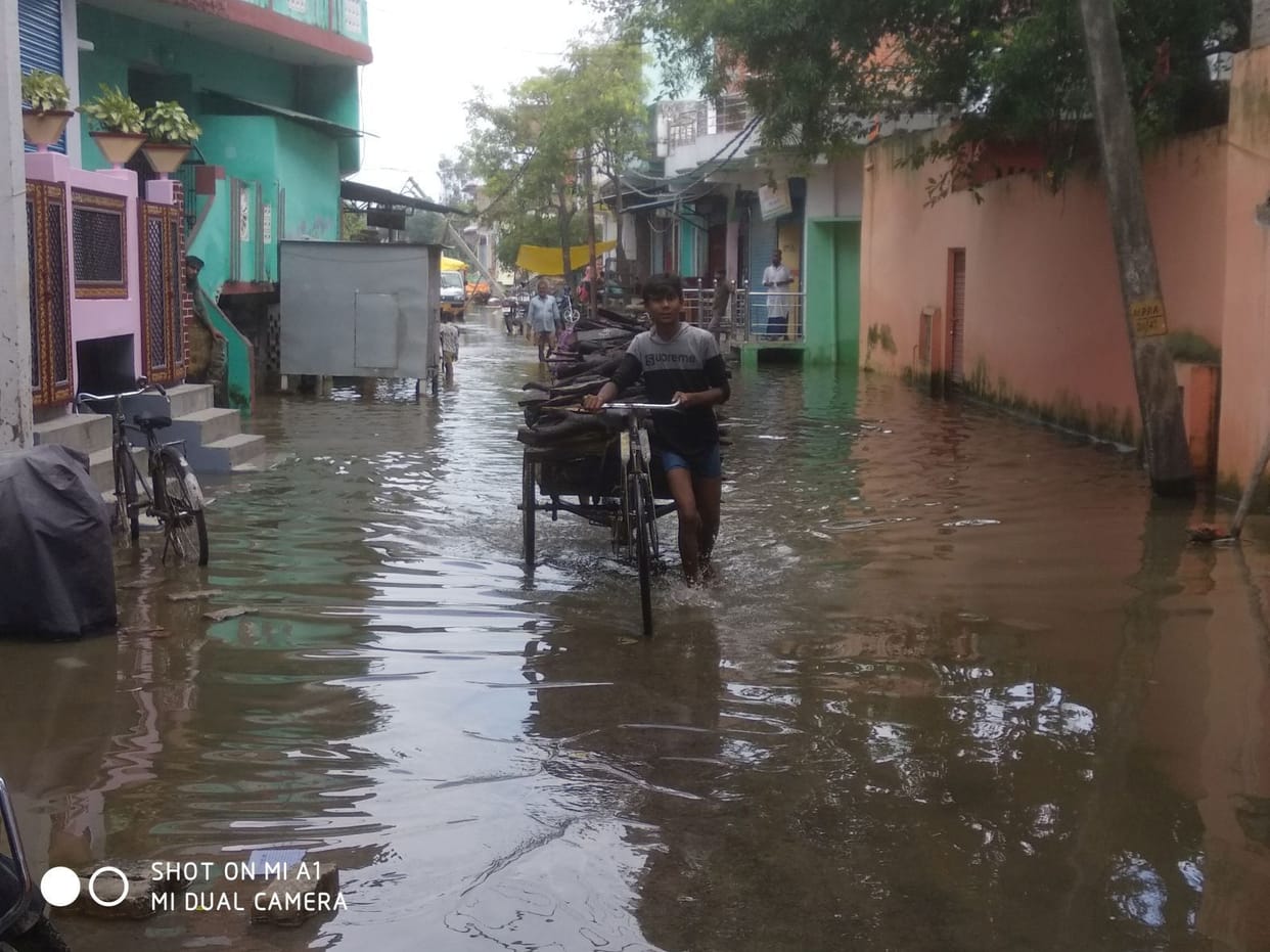 When the water level started decreasing, people's hopes started increasing