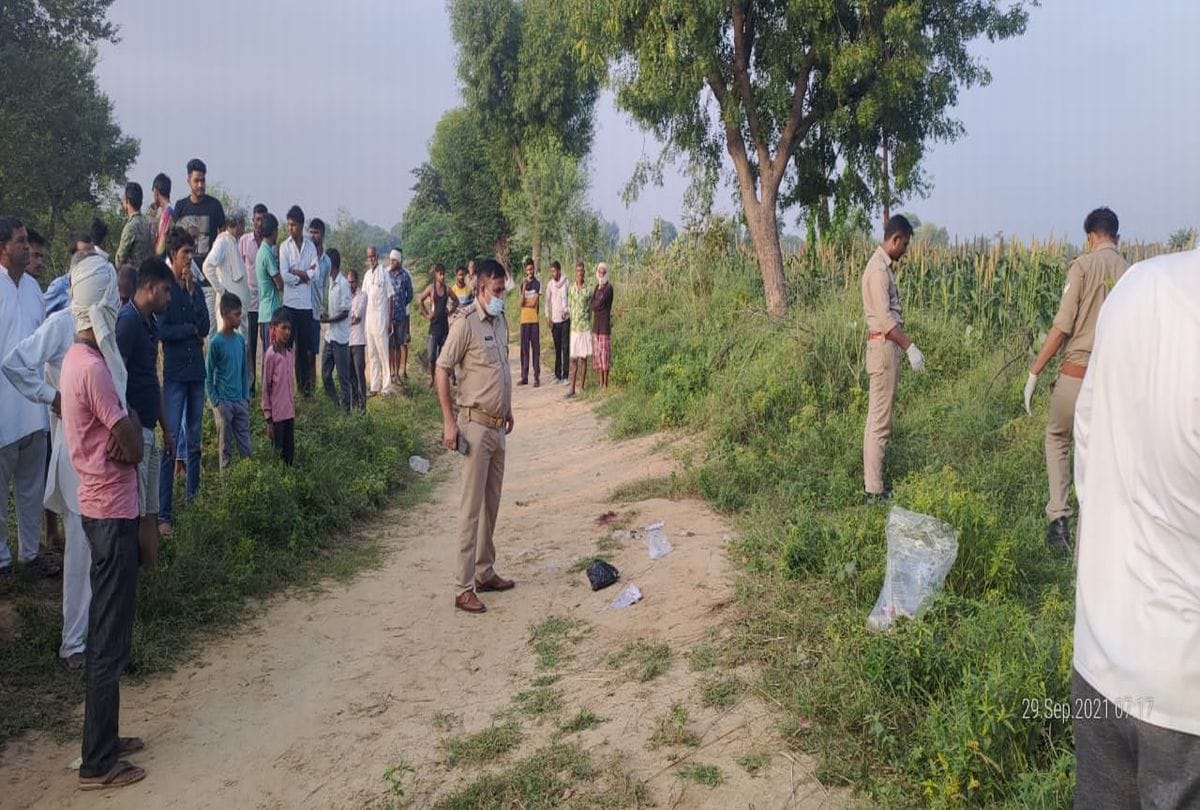 Murder In Agra: Youth Dead Body Found In Lalau Village Agra Crime News