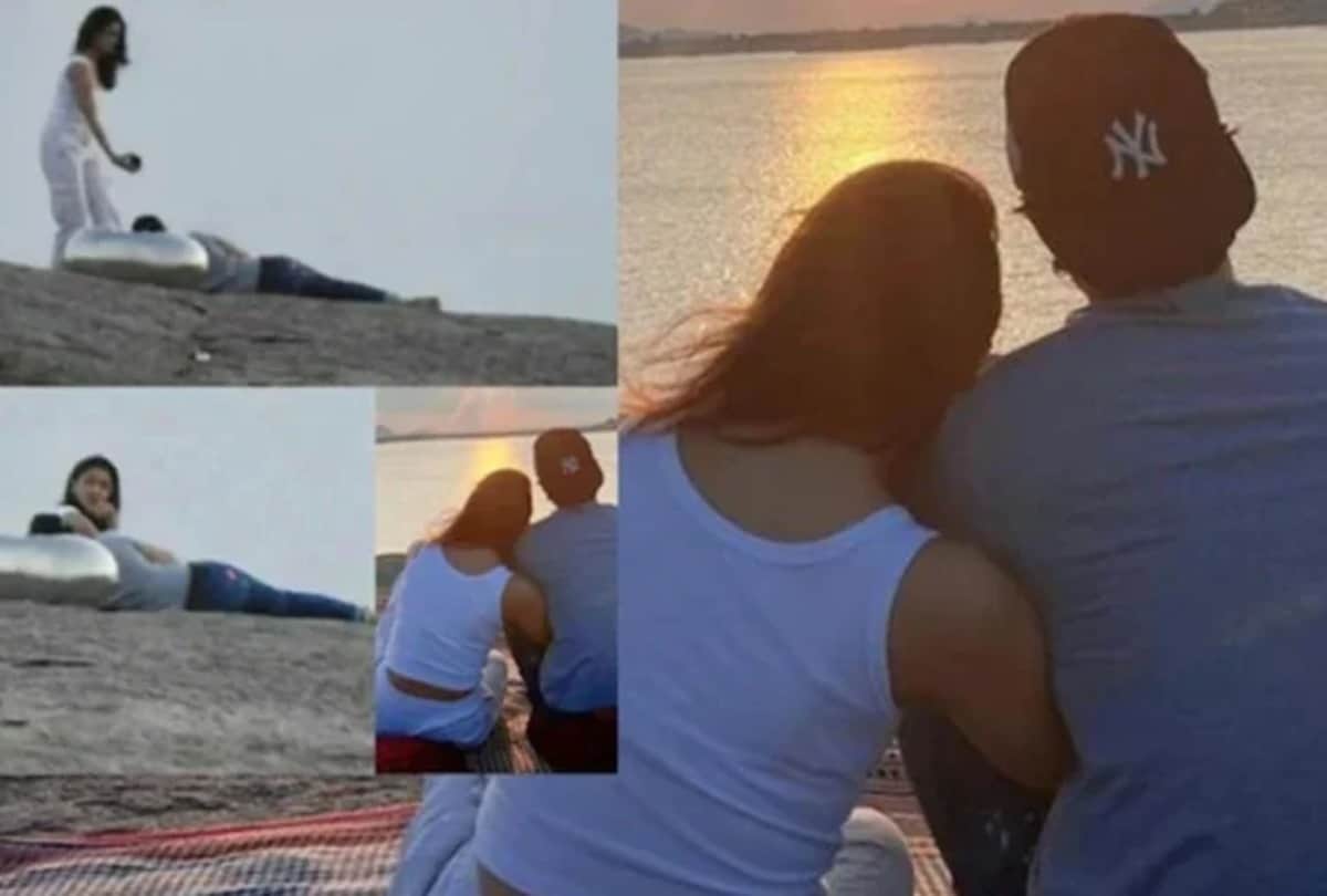 Photos: Ranbir was seen saving Alia from the crowd tremendous bonding was seen in the pictures that surfaced