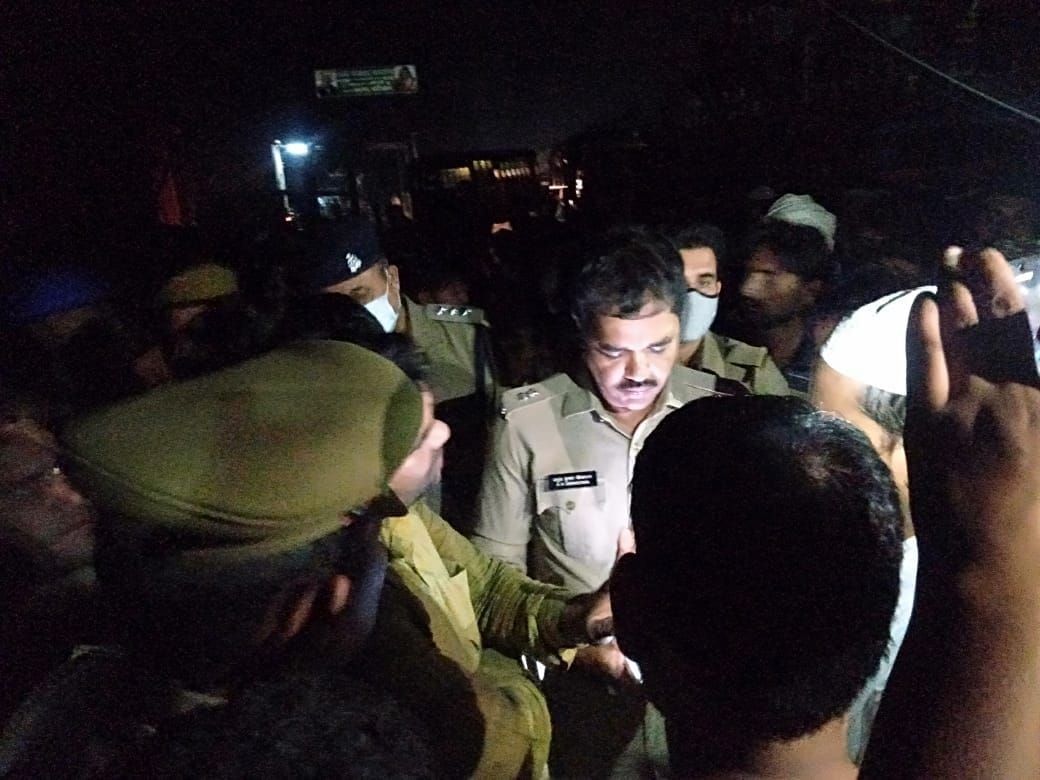Villagers of Tawli jammed, fierce ruckus, force reached