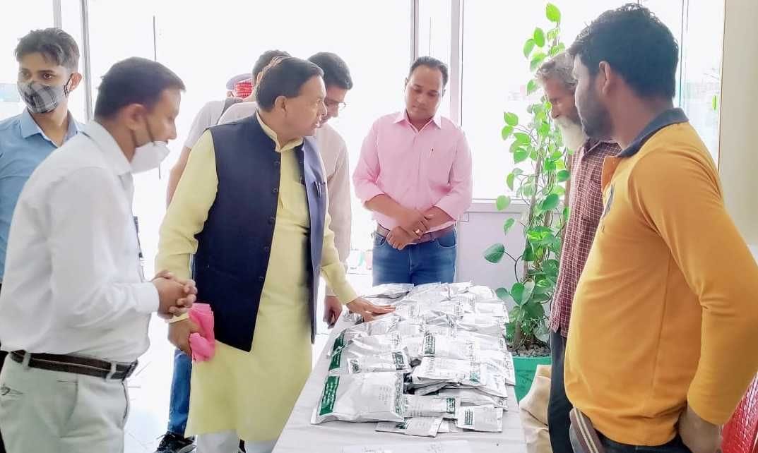 MLA Chandan Ram in KVK Kafaligair