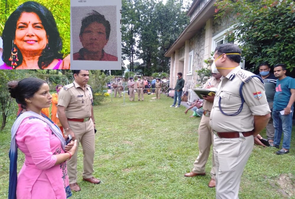 Double Murder In Dehradun: Mistress And Servant Bloody hand Print Found on wall Put Many Question