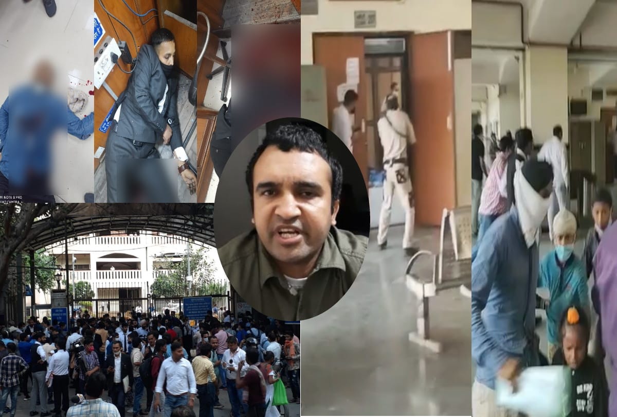 Rohini Court Delhi Shootout News: Announcement of shedding blood on social media after Jitendra mann gogi murder