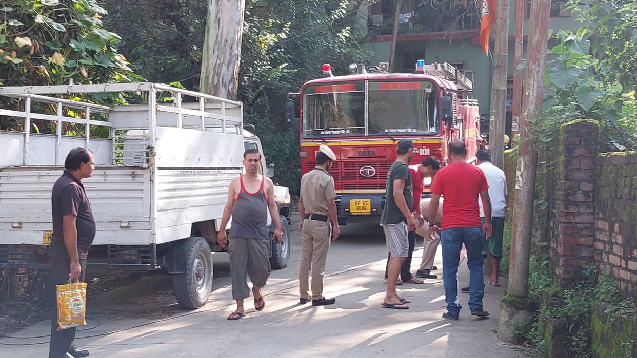 Forest Corporation's wood depot office burnt, loss to lakhs