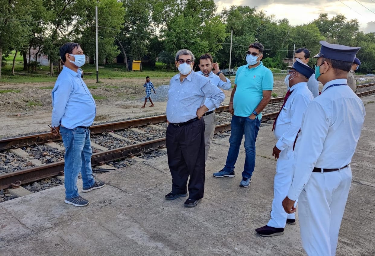 Complete the work of Goods Shed on time- DRM