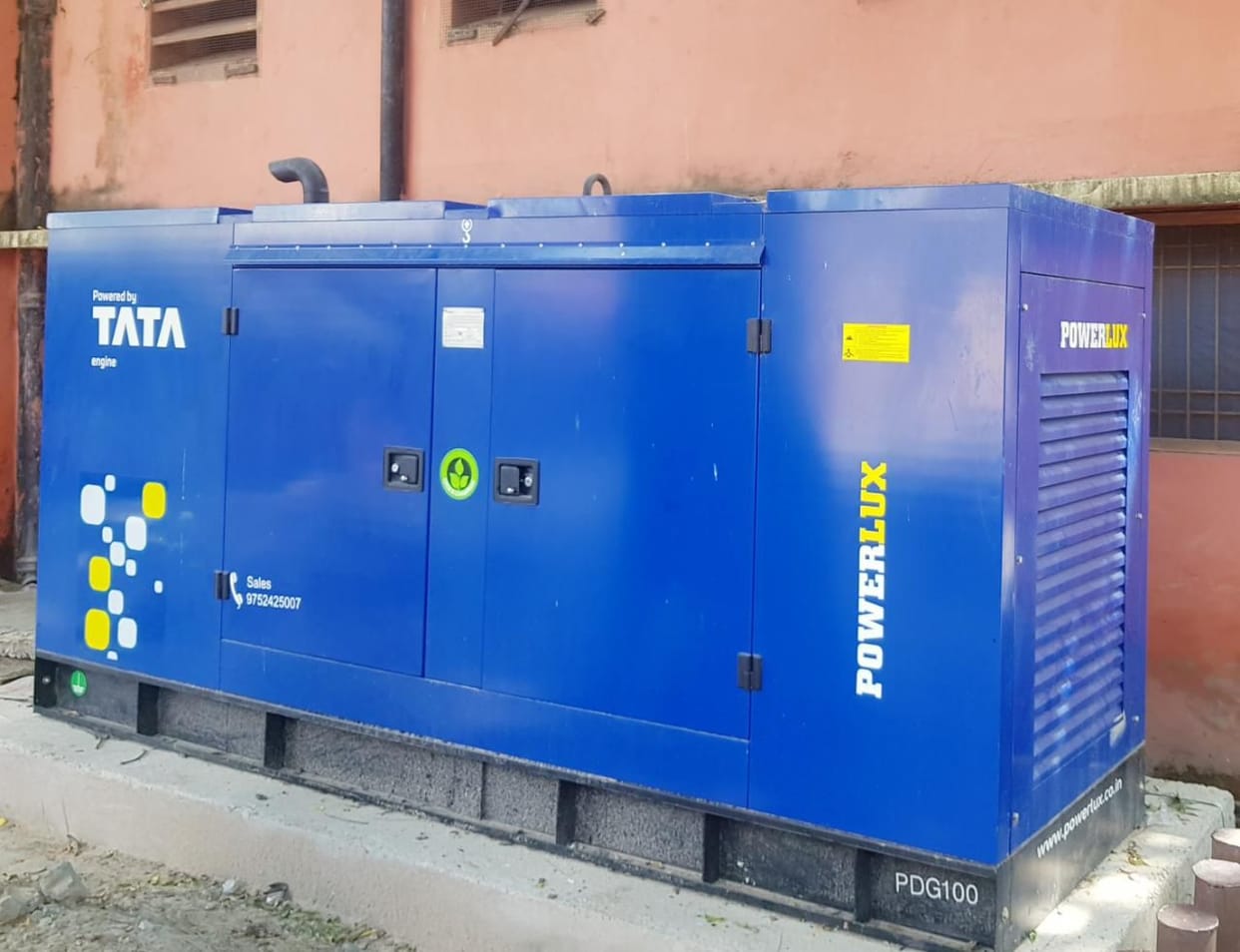 Generator failed in the load of oxygen plant