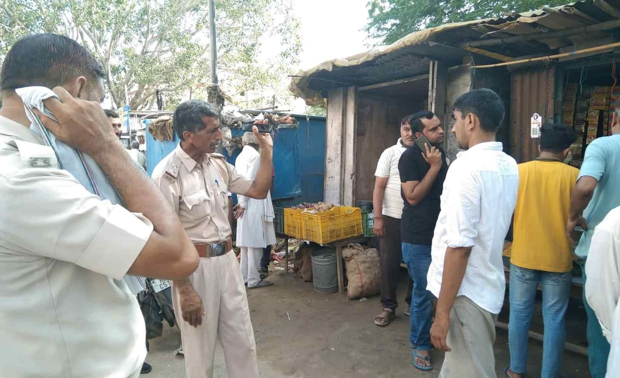 People got relief from the jam caused by encroachment