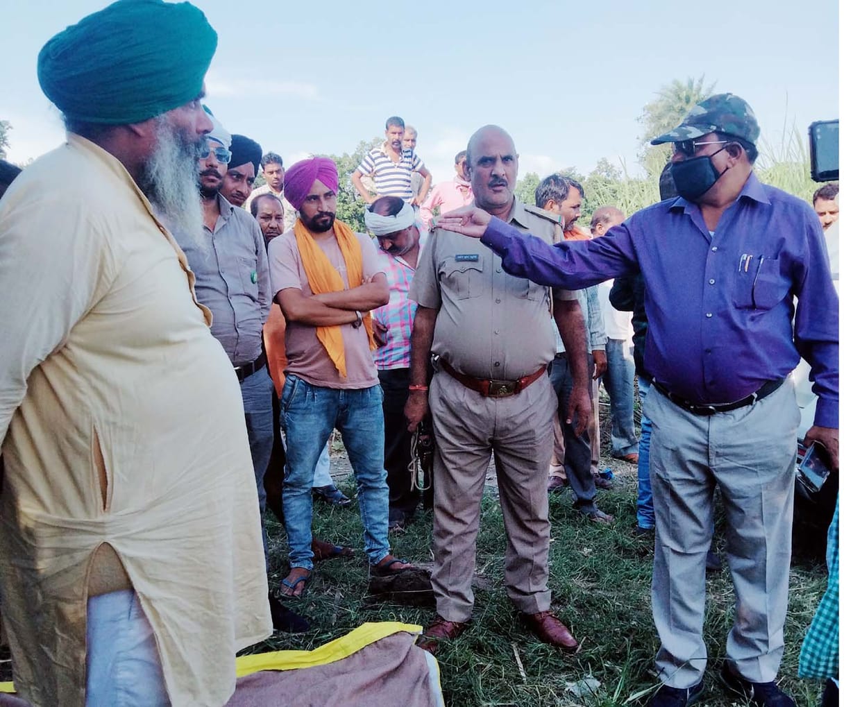 Forest department in action
