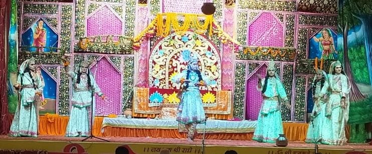 rasleela played in tibrinath