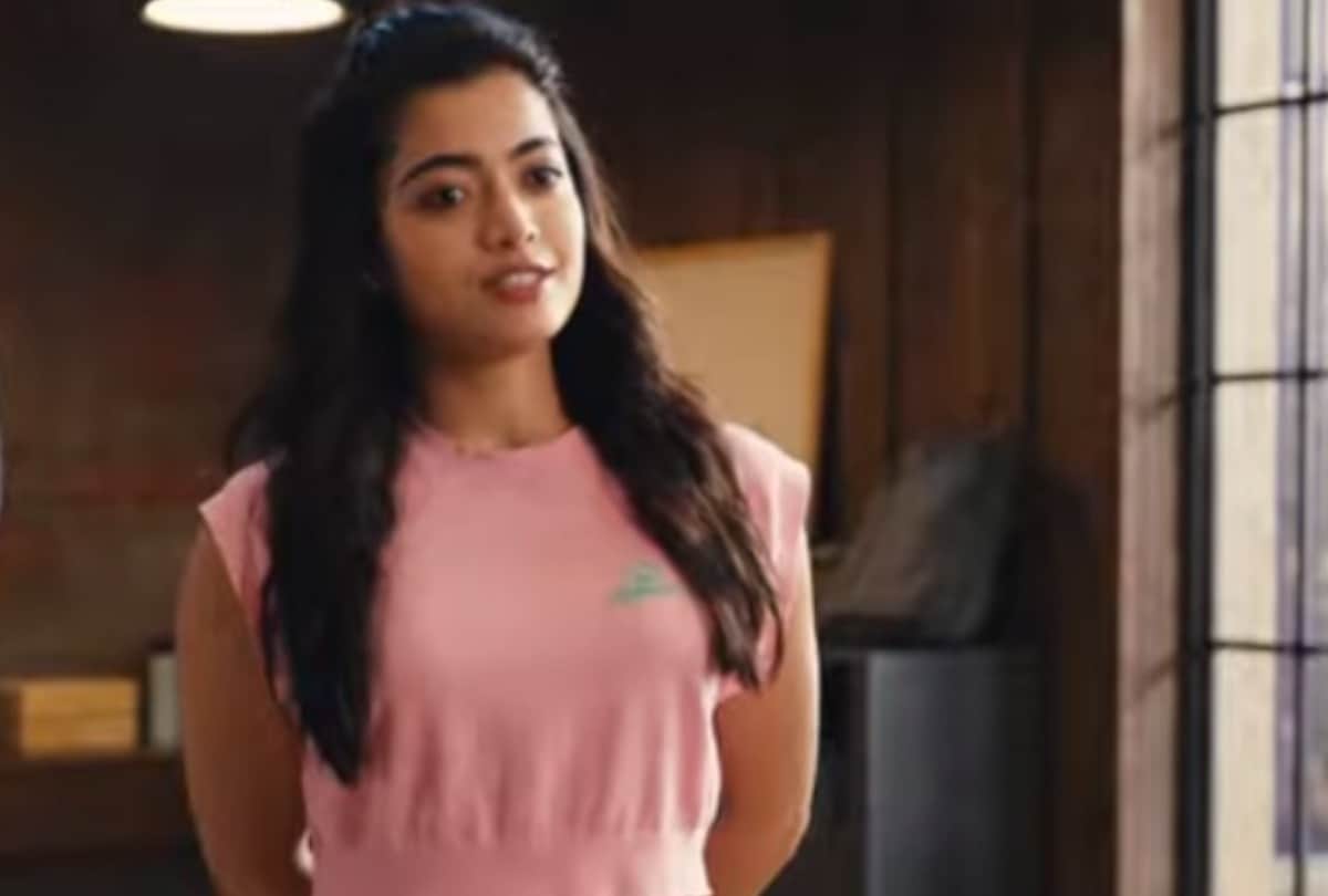 rashmika mandanna shoot for mens wear brand vicky kaushal is a also part of new campaign