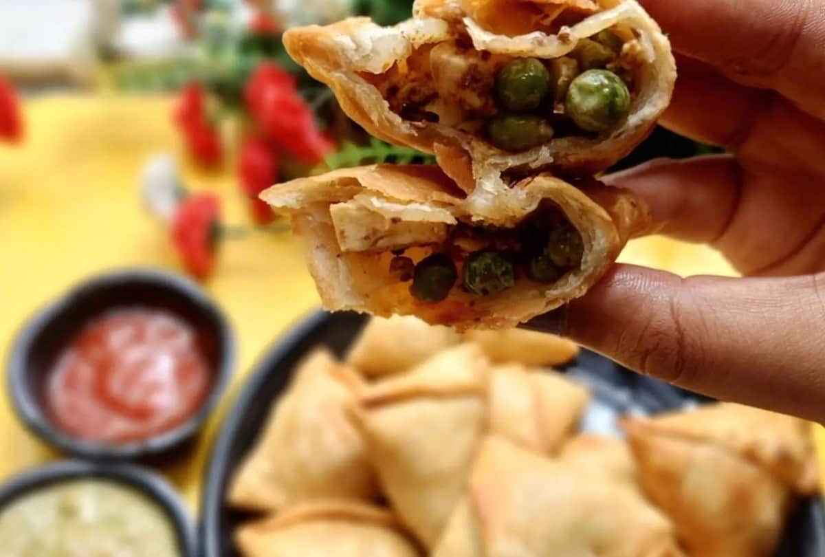 make samosa with different style recipe of taco samosa