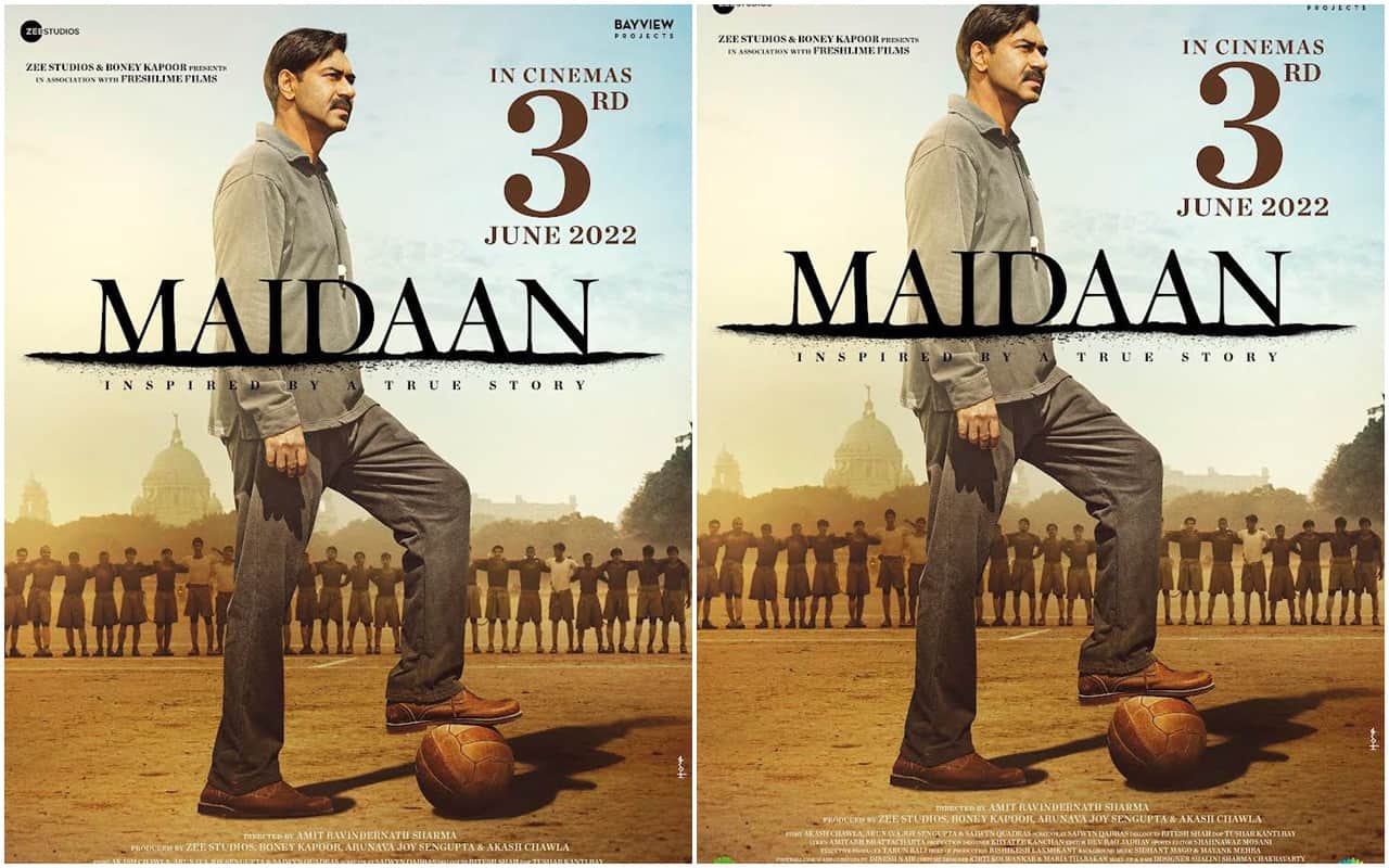 Ajay Devgn Film Maidaan to release on June 3 2022