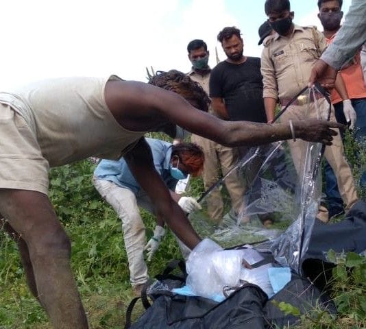 Hathras: Body of a 10-year-old child removed from the grave for post-mortem
