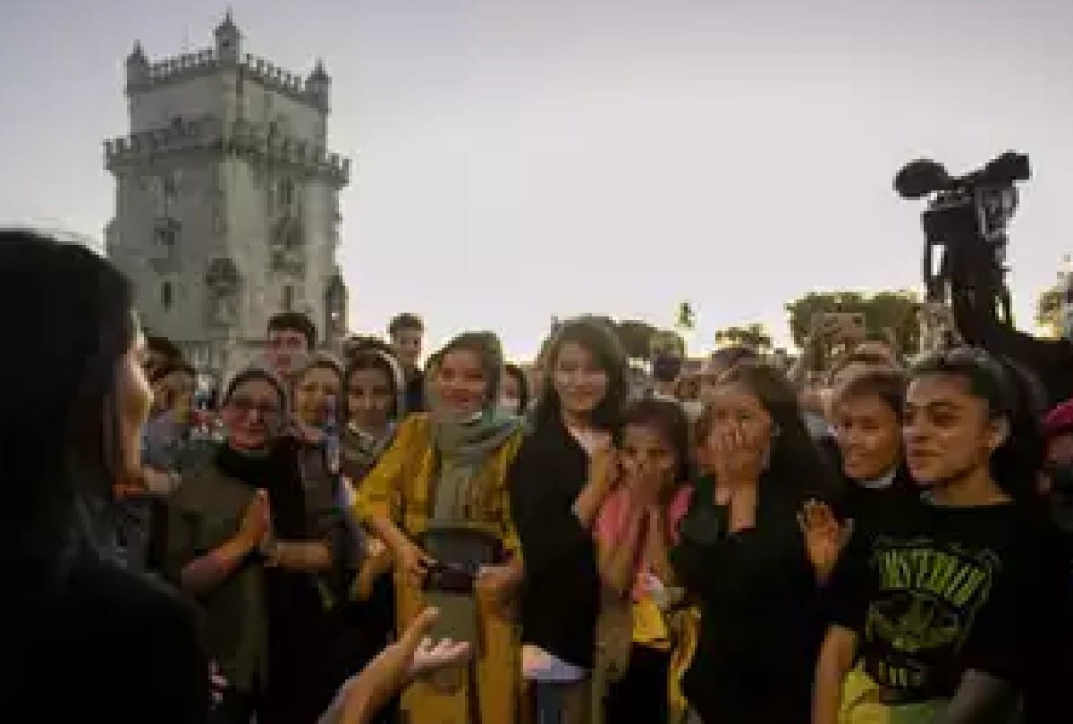 Afghan girls will learn soccer in portugal, women national team captain gave new life