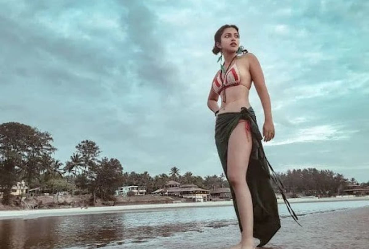 Amala Paul target of trollers for wearing a bikini now she reply