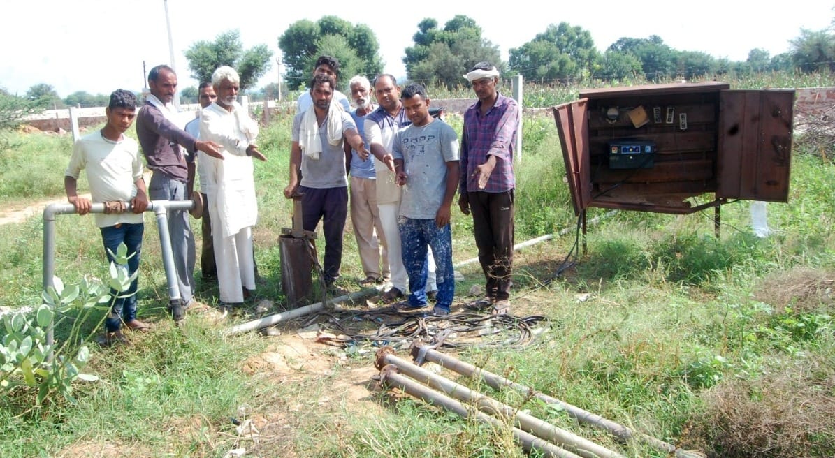 Villagers are worried for drinking water for a week due to the failure of borewell motor
