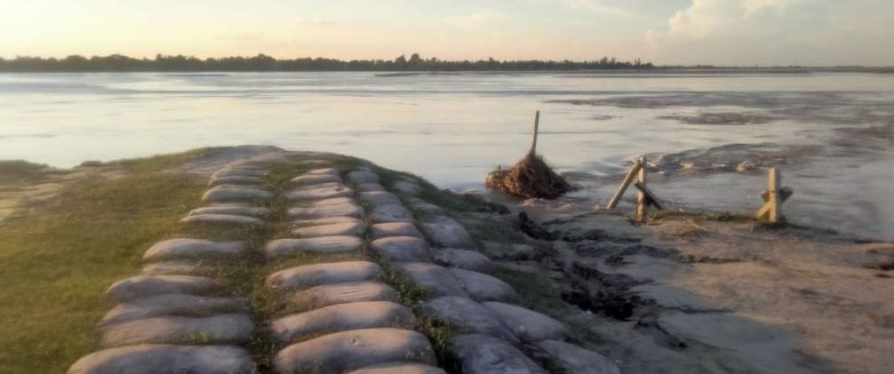 20 meters tied in the cutting of rivers