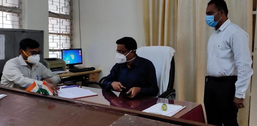 The commissioner gave instructions to remove the flaws found in the inspection