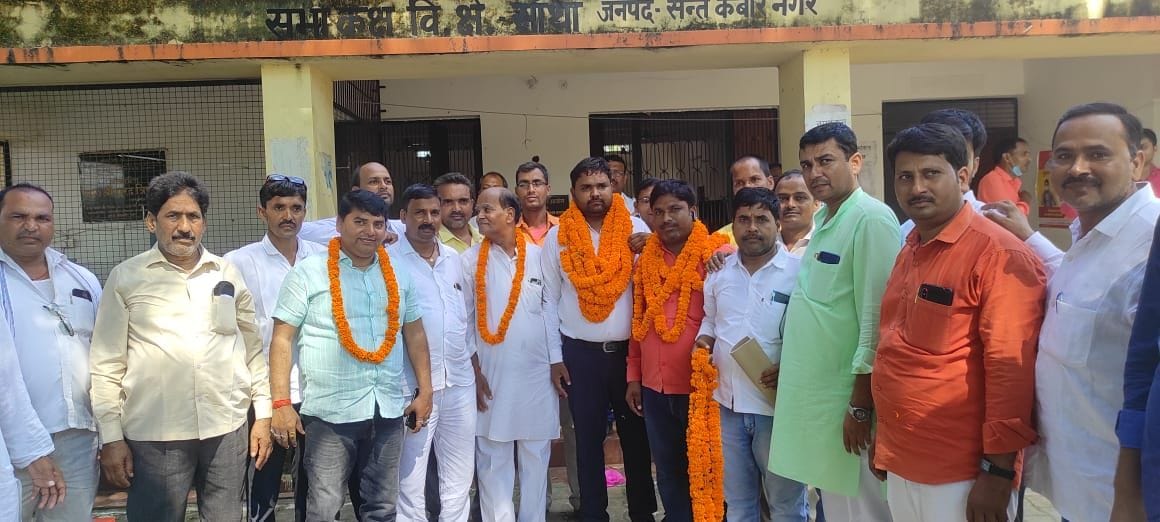 ranvir became santha block pramukh  sangh adhyaksh