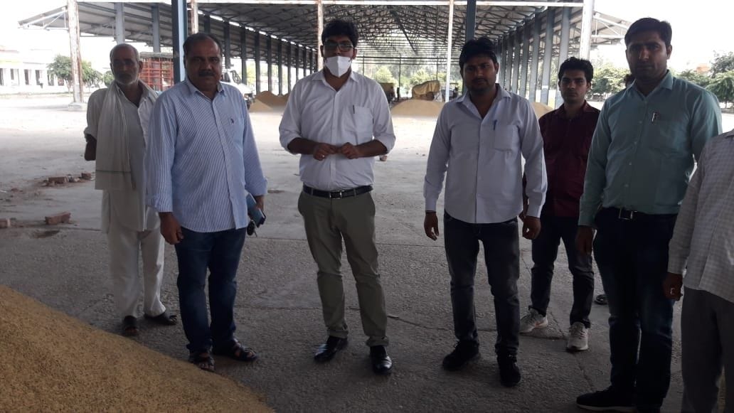 SDM took stock of preparations for paddy procurement