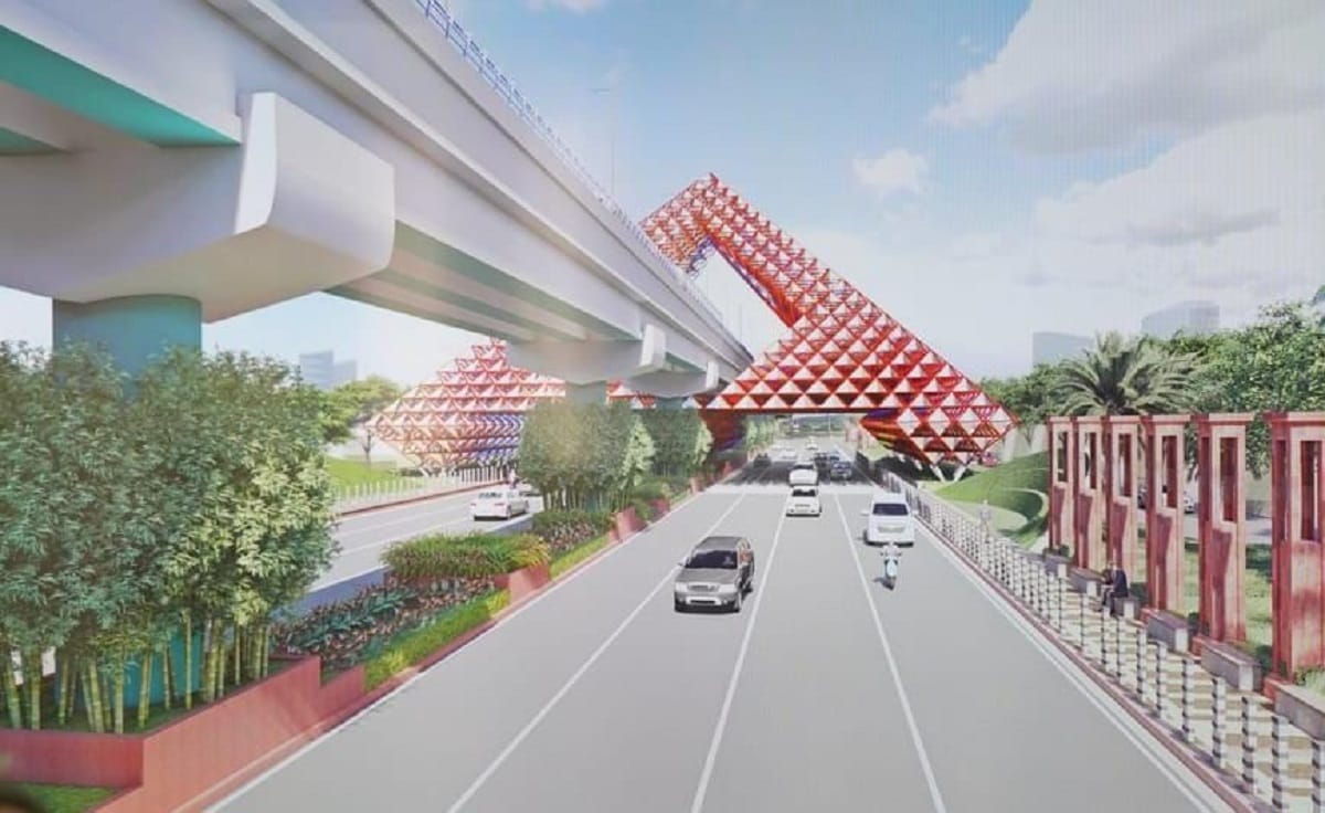 Delhi: Foot Over bridge will also be seen as beautiful tourist places, PWD has prepared a plan