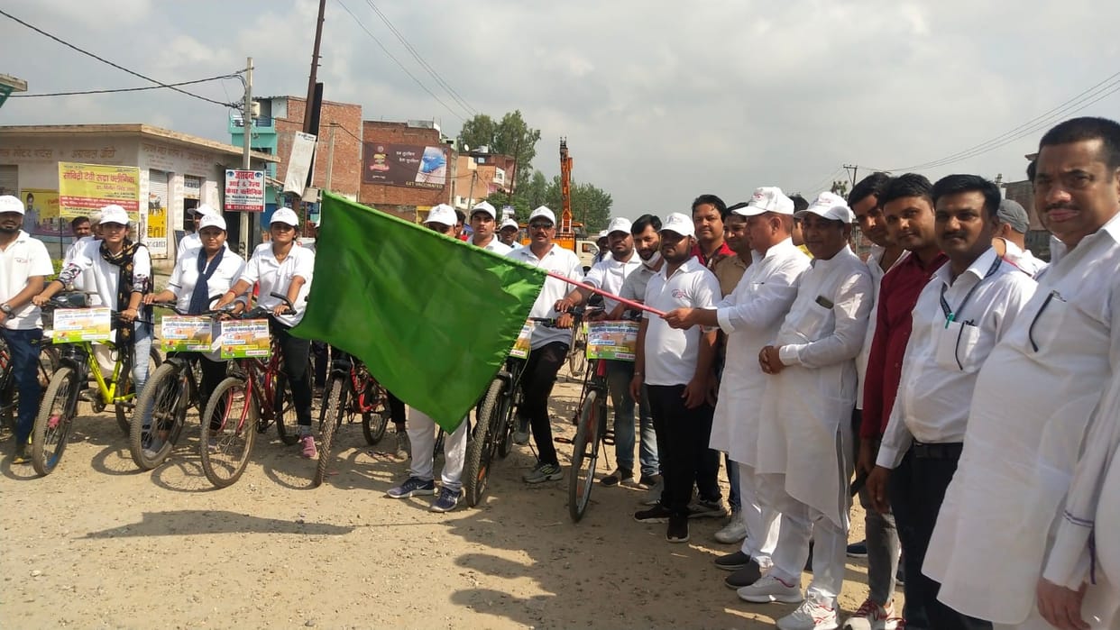 ride cycle, remove pollution, awareness campaign launched