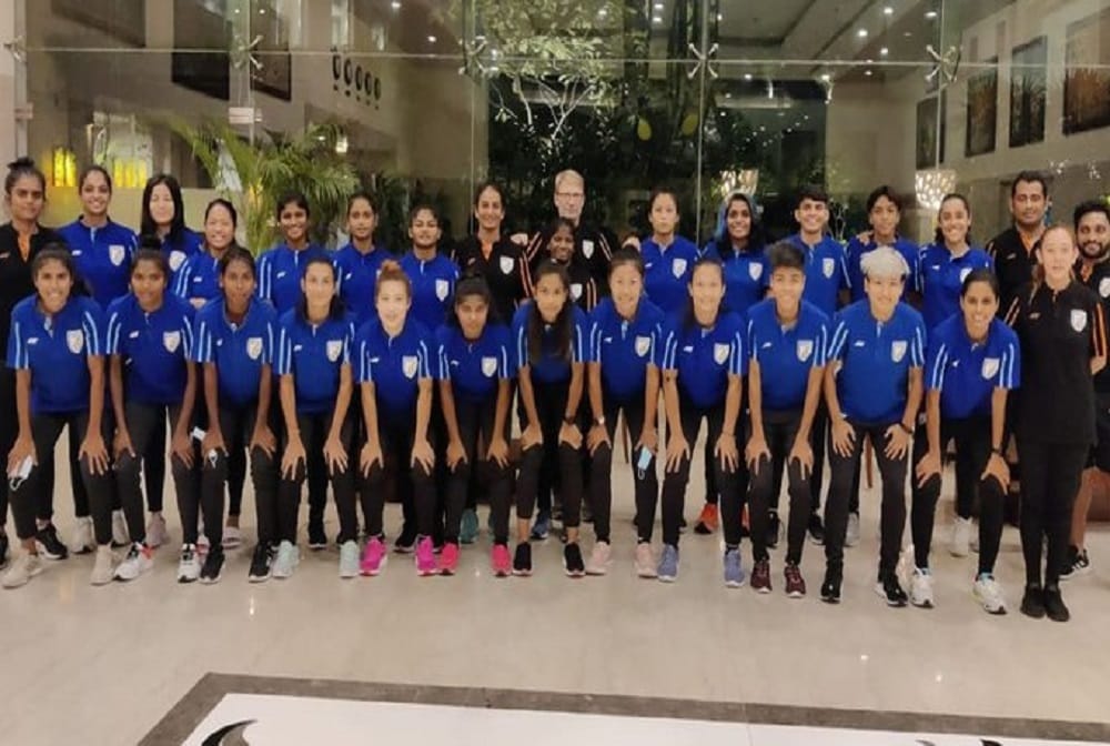 Indian womens football team lands in UAE for friendly matches