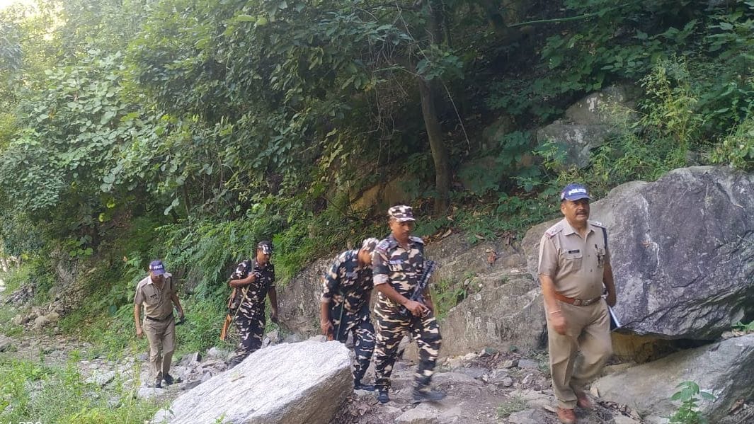Security forces did joint combing in Pancheshwar area