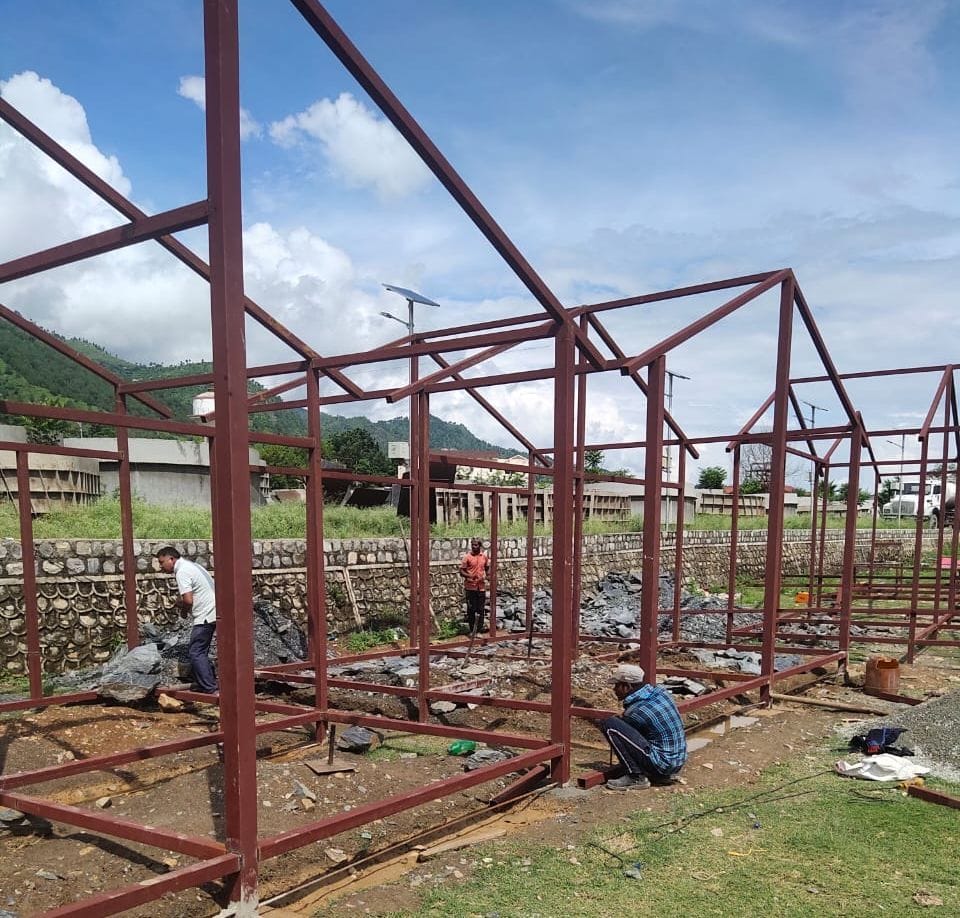 Construction work for tourism development started in Tehri Lake area