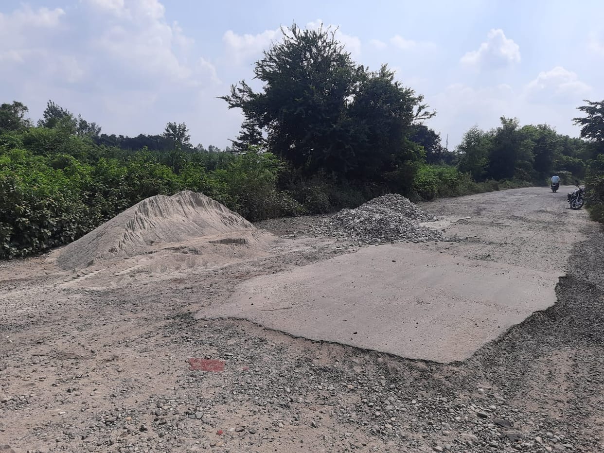 Construction work started on Saharanpur-Badgaon road