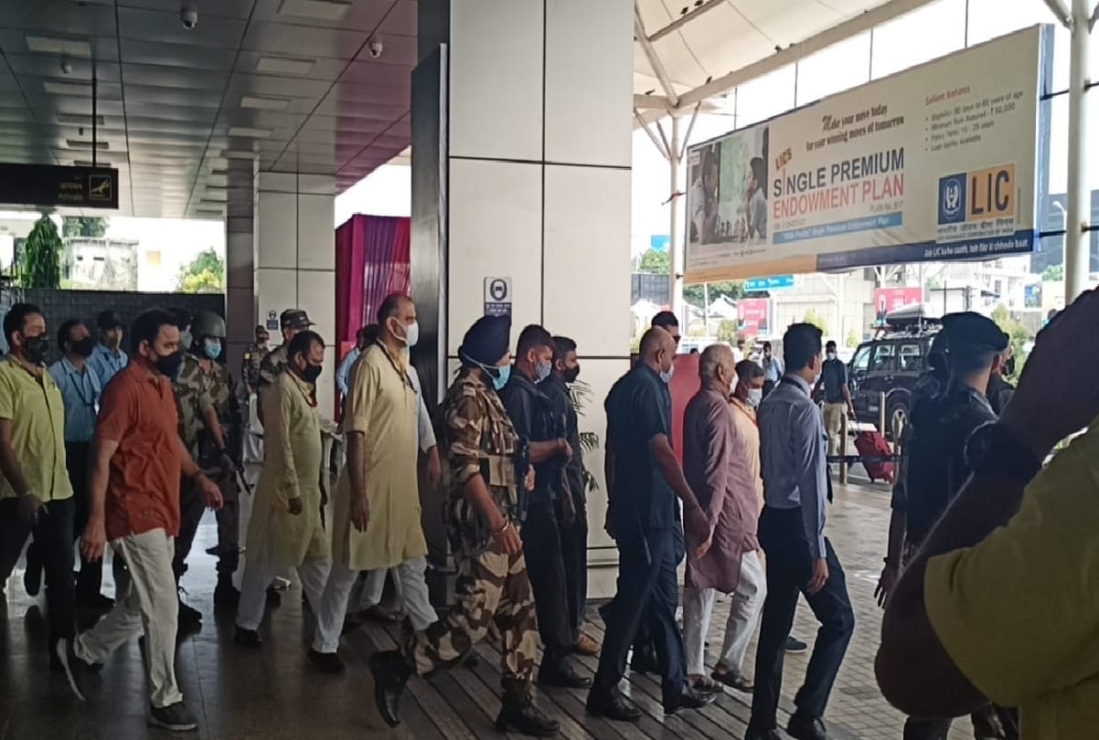 RSS chief Mohan Bhagwat reached Jammu for first time after abrogation of Article 370