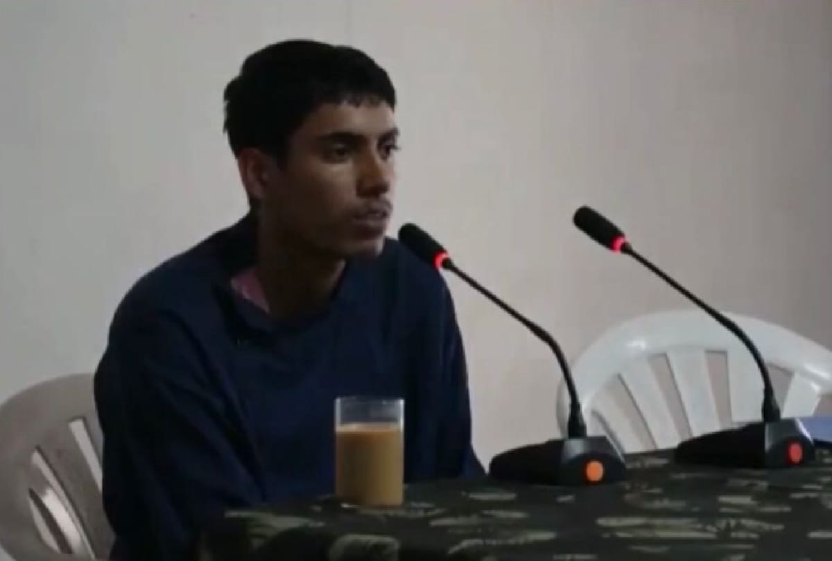 pakistani terrorist babar ali said missing mother and Pakistan spreading lies about Kashmir