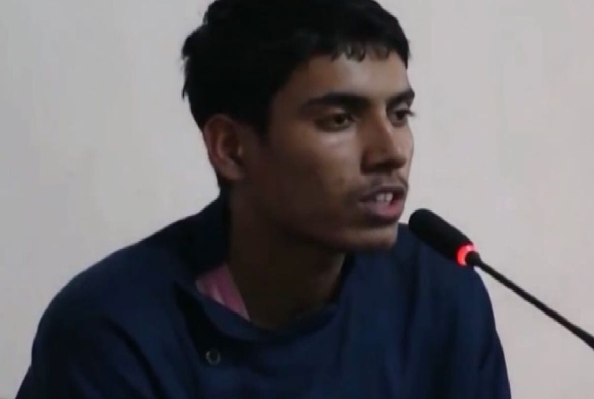pakistani terrorist babar ali said missing mother and Pakistan spreading lies about Kashmir